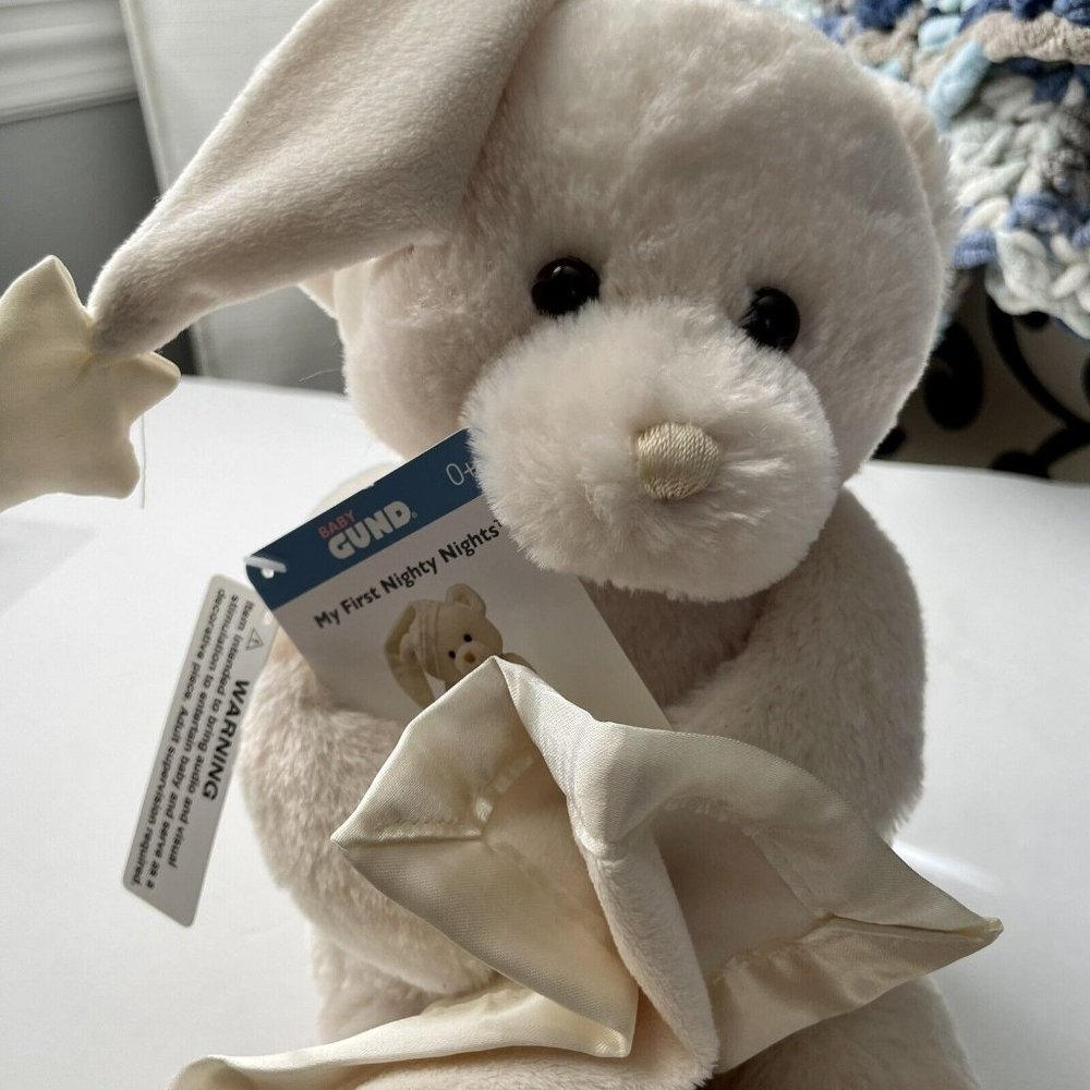 Baby Gund My First Nighty Nights Bear Sound & Lights Twinkle Twinkle Little Star